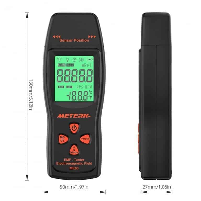 The BEST LowCost EMF Meter? Meterk EMF Meter Review