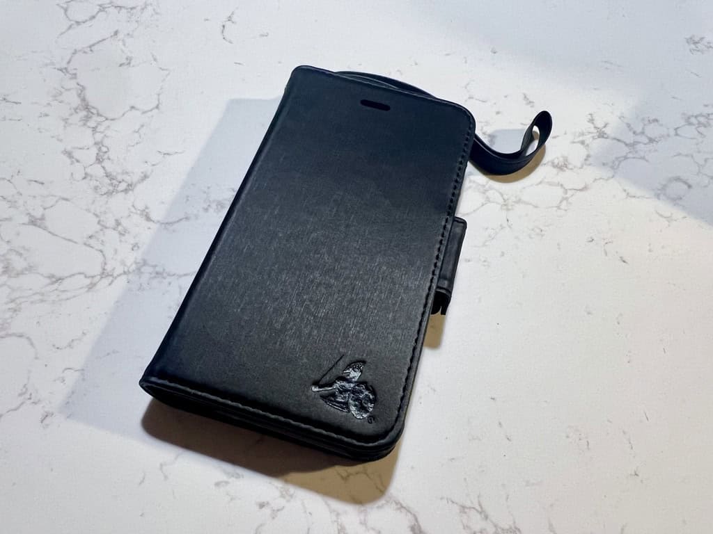 Defendershield Phone case on White Quartz Countertop