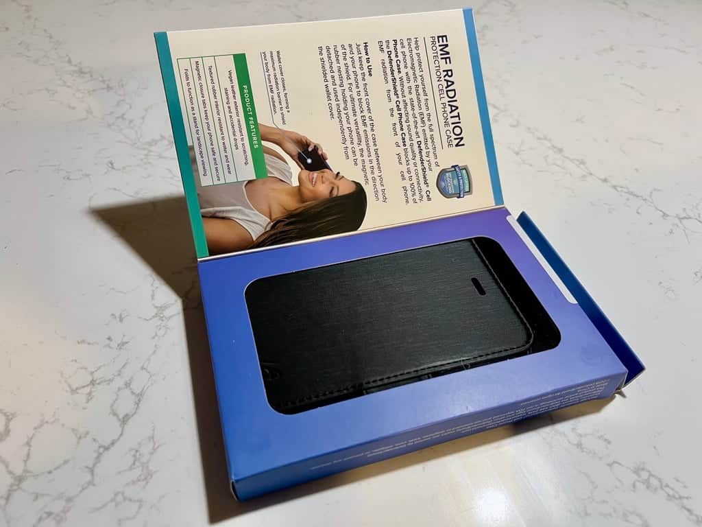 Defendershield phone case in box